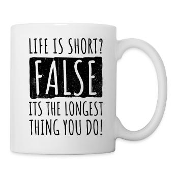 Inspiration Motivation Vie positive Vie - Mug blanc - blanc - Droite