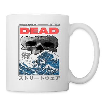 Dead see streetwear japanese symbols - Mug - white - Right