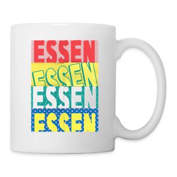 Essen Germany City Font Skyline Home - Mug - white - Right