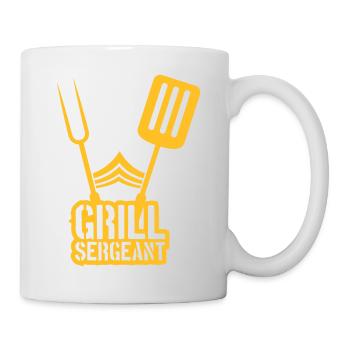 Grill Sergeant Grill Party Barbecue - Mug blanc - blanc - Droite