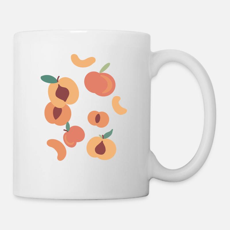 Abricots - Mug blanc - blanc