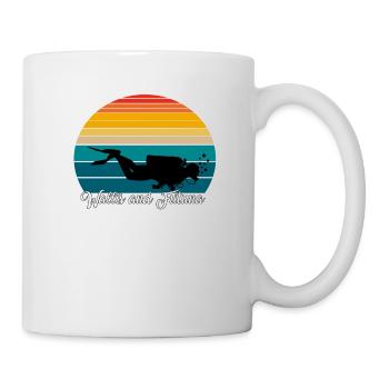 Wallis et Futuna Scuba Diving Gift - Mug blanc - blanc - Droite