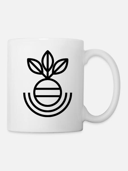 Geballte Natur - Tasse - Weiß