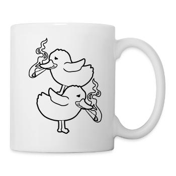2 amis Weed Chicks - Mug blanc - blanc - Droite