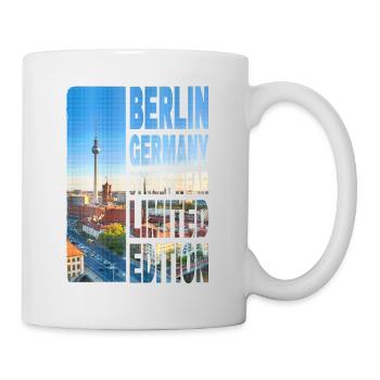 Berlin Germany City Skyline Home Love - Mug - white - Right