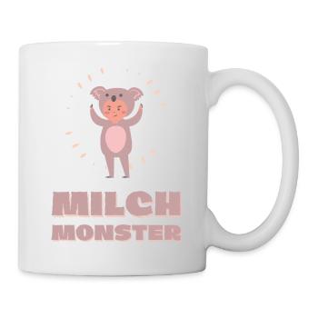 Milch Monster - Tasse - Weiß - Rechts