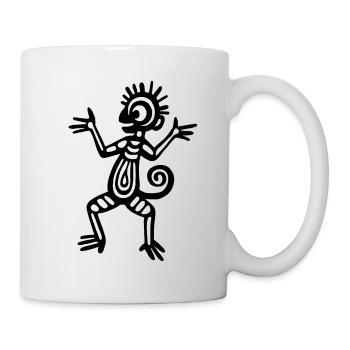 Inka Kultur - Tasse - Weiß - Rechts