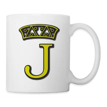 Poker Jack / Poker Bube - Tasse - Weiß - Rechts