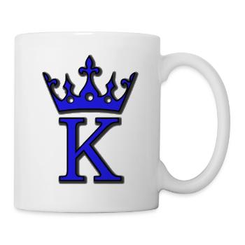 Roi du poker - Mug blanc - blanc - Droite