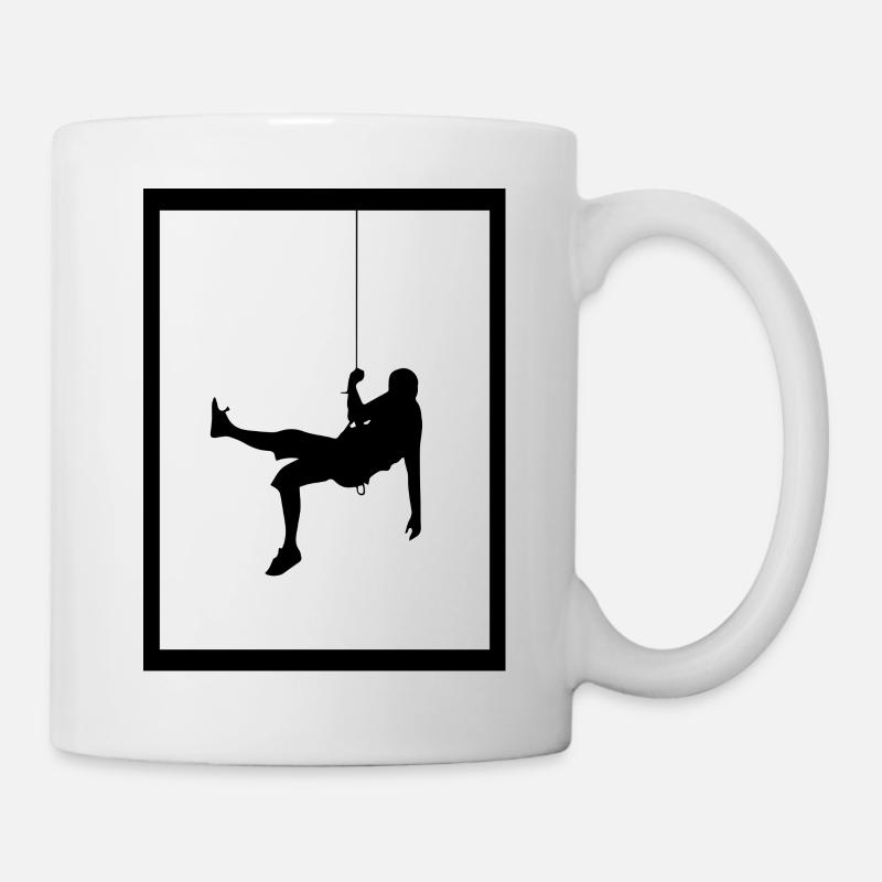 climbing - Tasse - Weiß