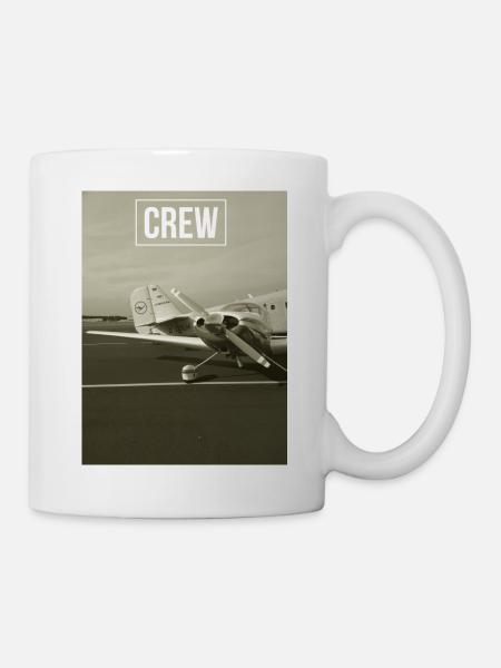 Job 15 CREW - Tasse - Weiß