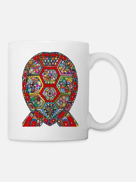 Multi Colours - Mug - white
