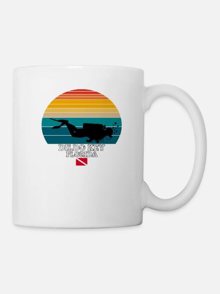 Dildo Key US Island Diving - Tasse - Weiß