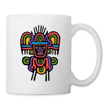 Culture des Incas, des Mayas et des Aztèques - Mug blanc - blanc - Droite