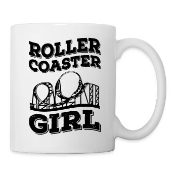 Roller Coaster Girl - Tasse - Weiß - Rechts