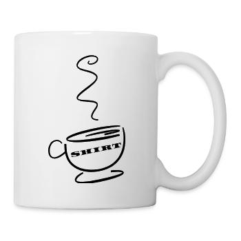 TEE-SHIRT - Tasse - Weiß - Rechts