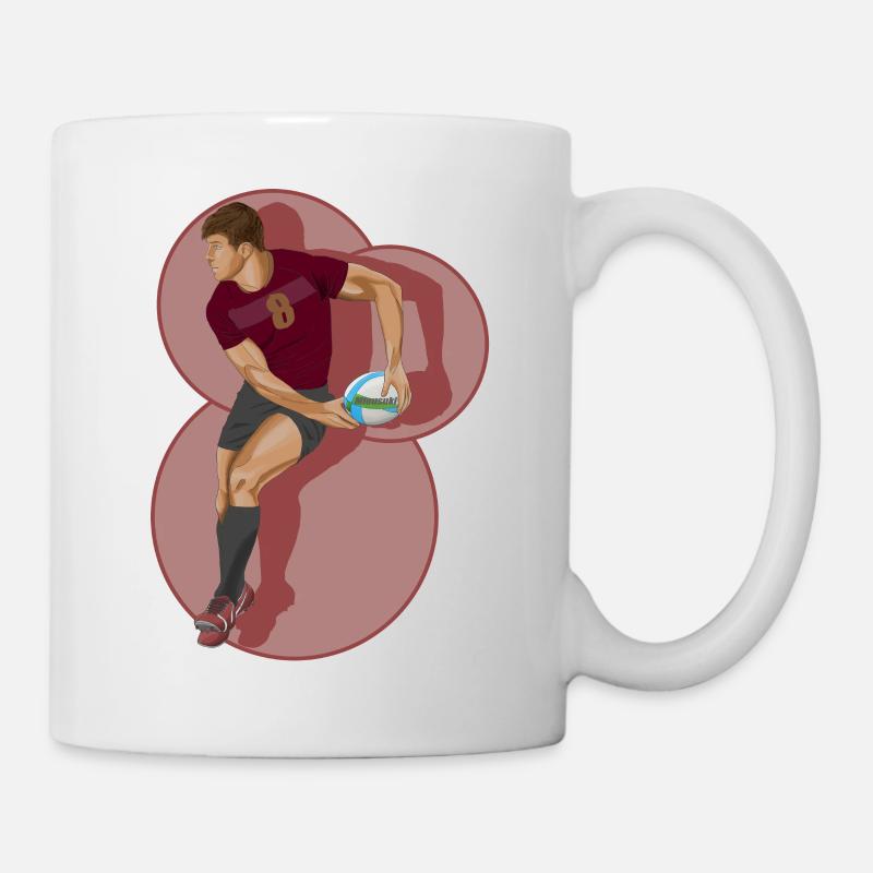 Rugby - Mug - white
