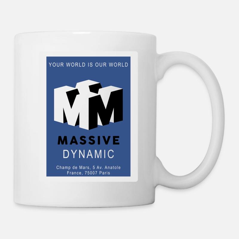 Massives Dynamyc - Tasse - Weiß