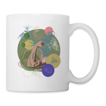 Restez fort - Mug blanc - blanc - Droite