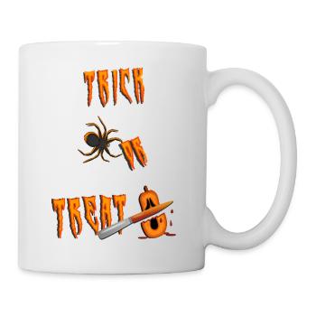 Trick or treat Halloween - Mug blanc - blanc - Droite