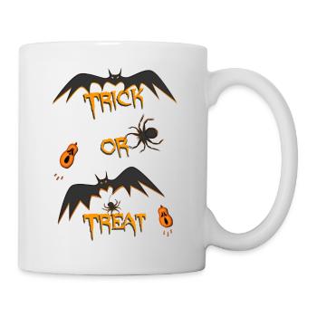 truc ou friandise Halloween Joyeux Halloween - Mug blanc - blanc - Droite