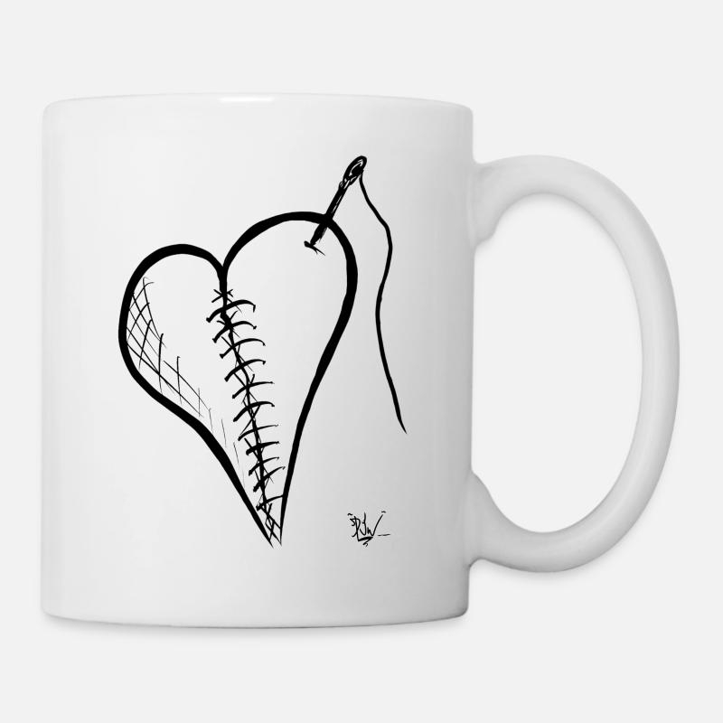 Heartache. - Mug - white