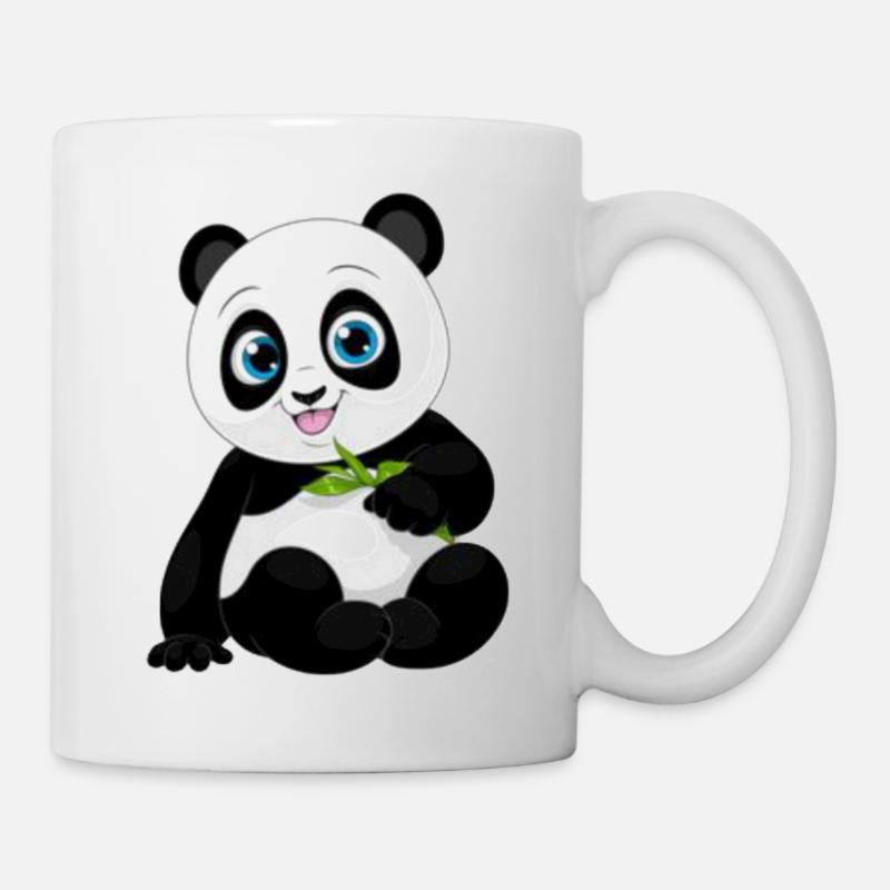 Pamda - Tasse - Weiß