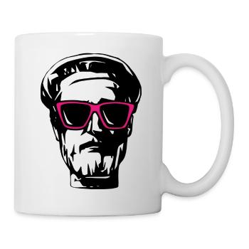 Mainzer Johannes Gutenberg - Tasse - Weiß - Rechts