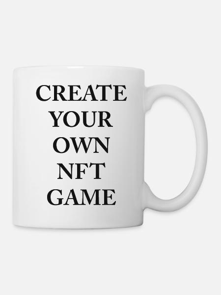 NFT GAME - Tasse - Weiß