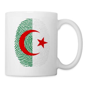 empreinte algérienne - Mug blanc - blanc - Droite