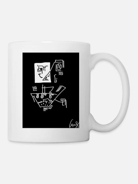 SecondView - Tasse - Weiß