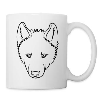Wolf - Mug - white - Right