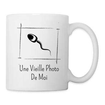 Une Vieille Photo De Moi - Mug blanc - blanc - Droite