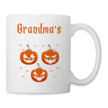 Grand-mère Pumpkin Patch Drôle T-Shirt d’Halloween - Mug blanc - blanc - Droite