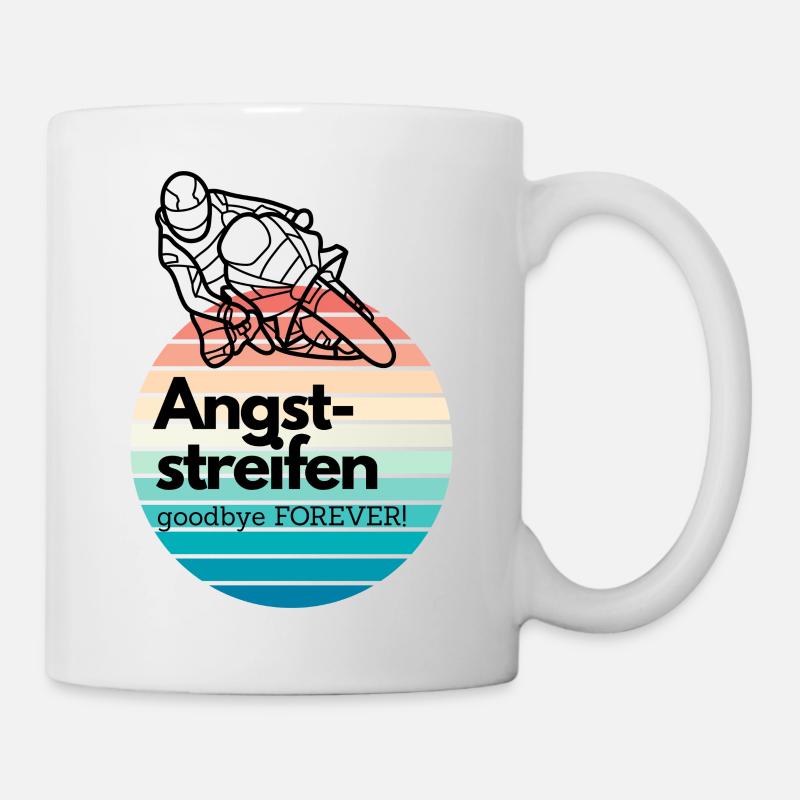 Fear stripes - Mug - white