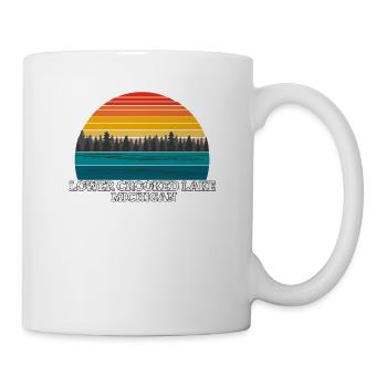 Lower Crooked Lake Michigan - Mug blanc - blanc - Droite