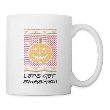 Halloween Let's Get Smashed - Mug - white - Right