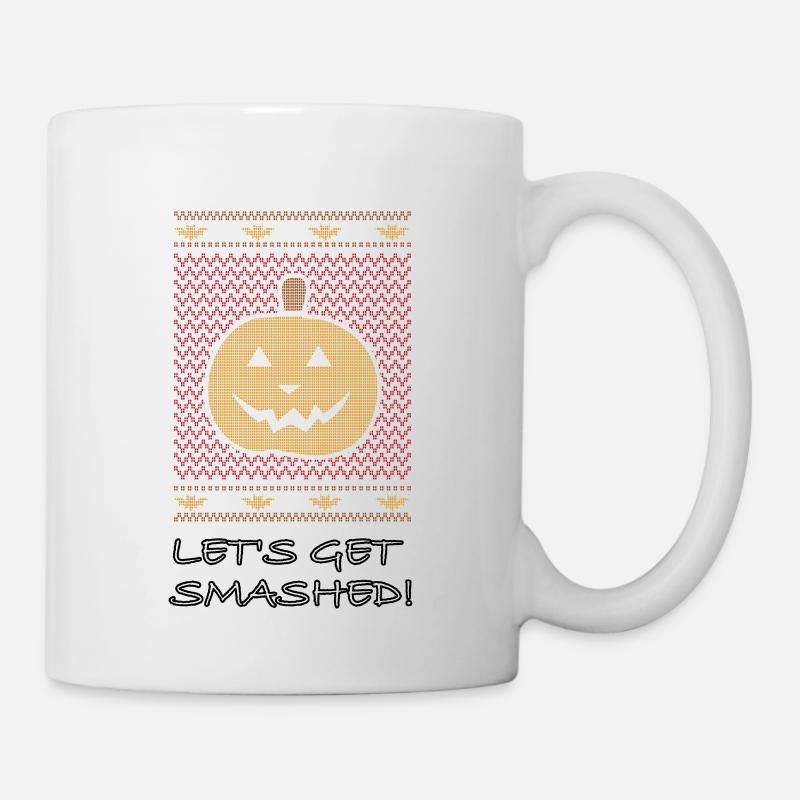 Halloween Let's Get Smashed - Mug - white