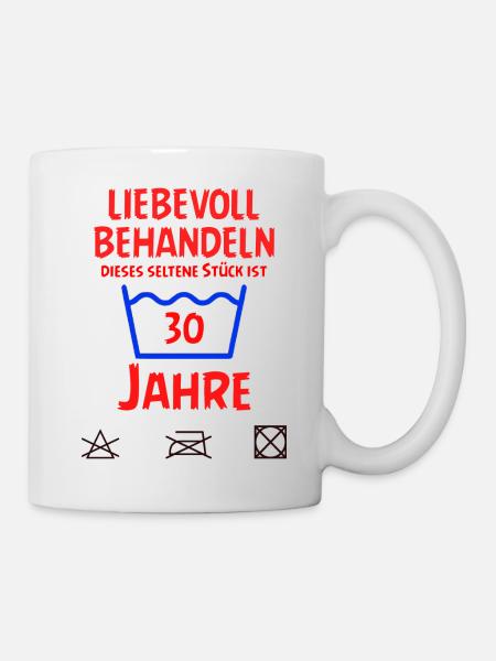 SSW131 30 Jahre im Geburtstag - Tasse - Weiß