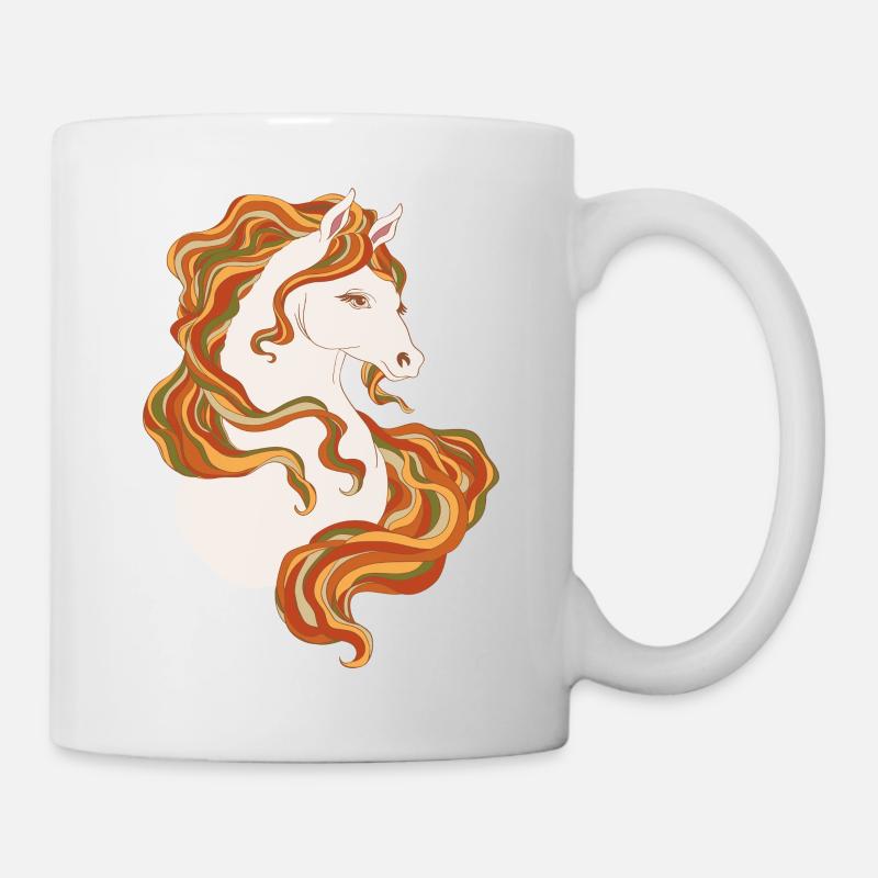 Autumn's Pegasus - Mug - white
