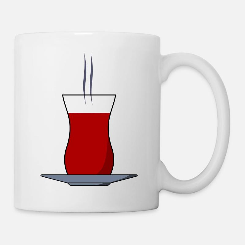 Cay Tea Glass - Mug - white