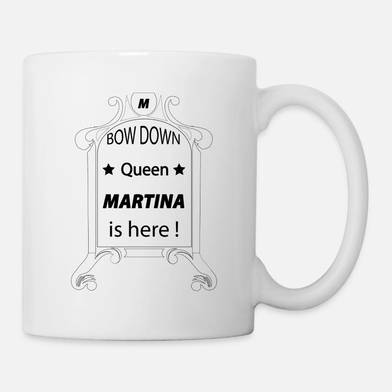 Queen Martina - Tasse - Weiß