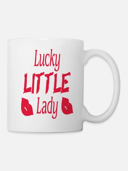 Lucky little Lady - Tasse - Weiß
