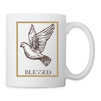 blessed - Mug - white - Right