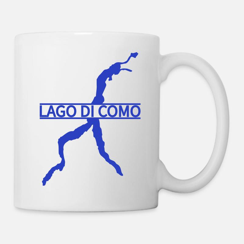 Lac de Côme - Mug blanc - blanc