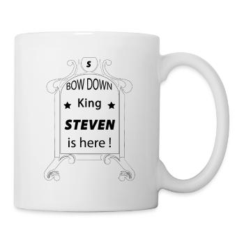 King Steven - Tasse - Weiß - Rechts