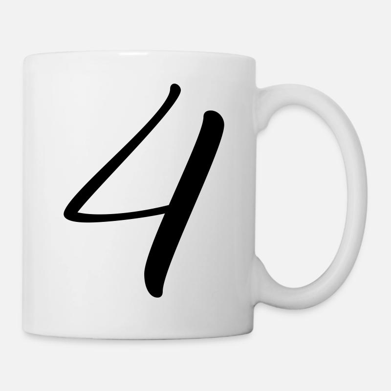 4 - Mug blanc - blanc