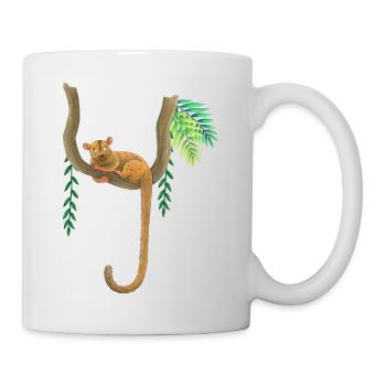 kleiner Wickelbär - Tasse - Weiß - Rechts