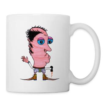 Man ohne Hand - Tasse - Weiß - Rechts