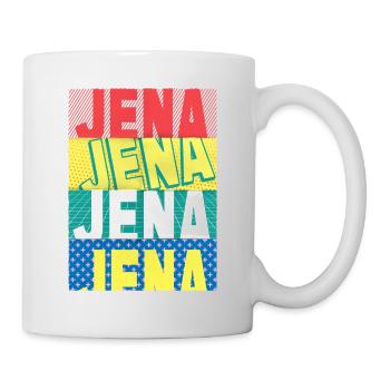 Jena Germany City Skyline Home Love - Mug - white - Right